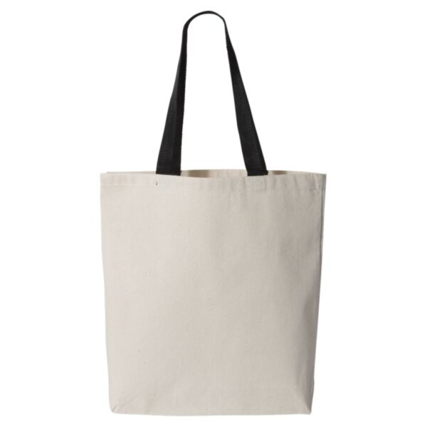 RCS -  11L Canvas Tote with Contrast-Color Handles Thumbnail