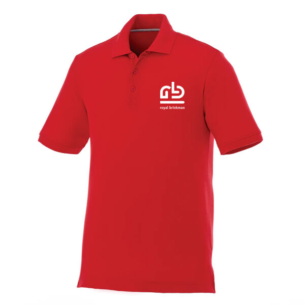 Men's Red Landmark Polo Thumbnail